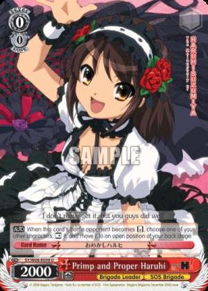 Primp and Proper Haruhi