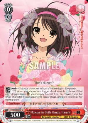 Flowers in Both Hands, Haruhi
