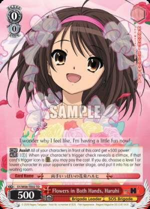 Flowers in Both Hands, Haruhi