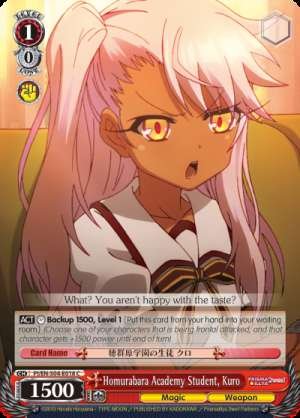 Homurabara Academy Student, Kuro