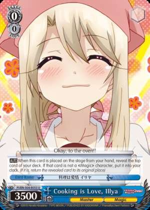 Cooking is Love, Illya