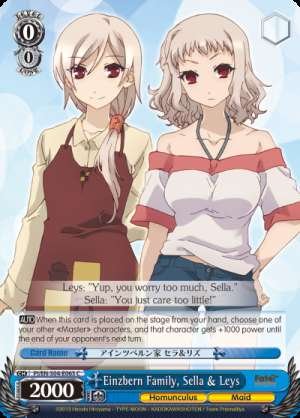Einzbern Family, Sella & Leys