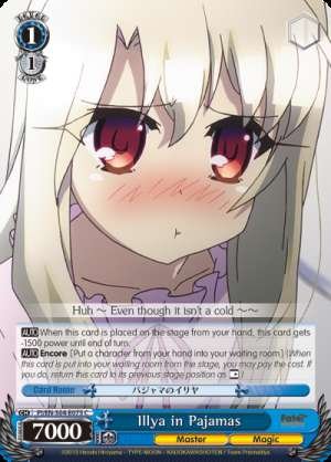 Illya in Pajamas