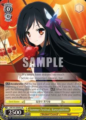 Summer Festival, Kuroyukihime
