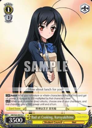 Bad at Cooking, Kuroyukihime