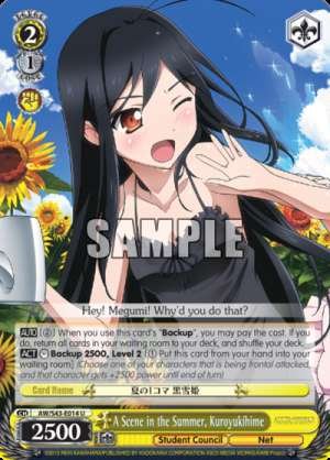 A Scene in the Summer, Kuroyukihime