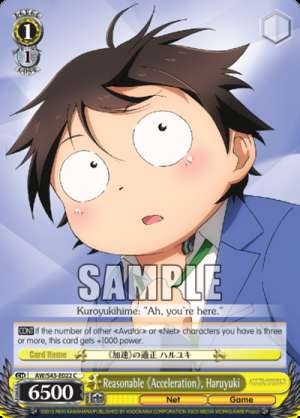 Reasonable 《Acceleration》, Haruyuki