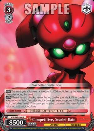 Competitive, Scarlet Rain