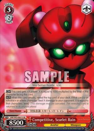 Competitive, Scarlet Rain