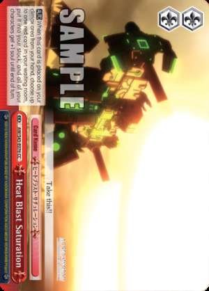 Heat Blast Saturation
