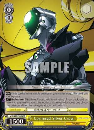 Cornered Silver Crow