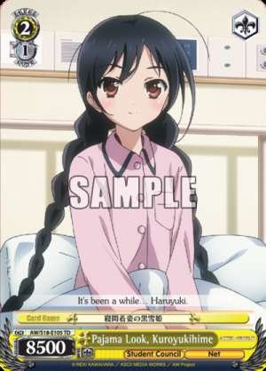 Pajama Look, Kuroyukihime