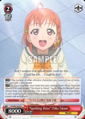 "Sparkling Shine" Chika Takami