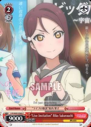 "Live Invitation" Riko Sakurauchi