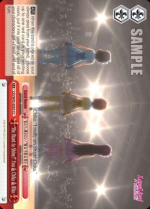 "We Want to Shine!" You & Chika & Riko