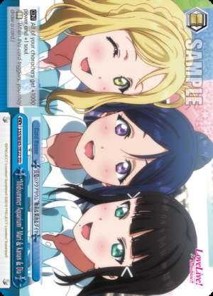 "Midsummer Aquarium" Mari & Kanan & Dia