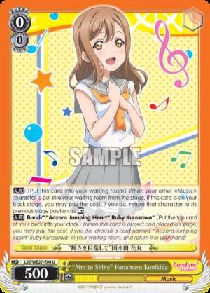 "Aim to Shine" Hanamaru Kunikida