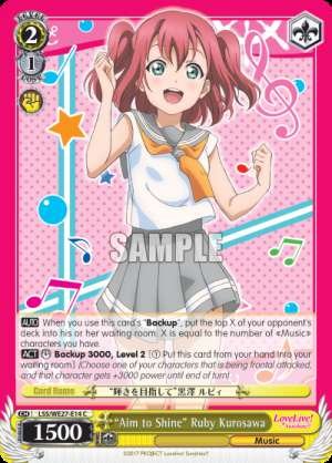 "Aim to Shine" Ruby Kurosawa