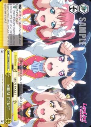 MIRAI TICKET