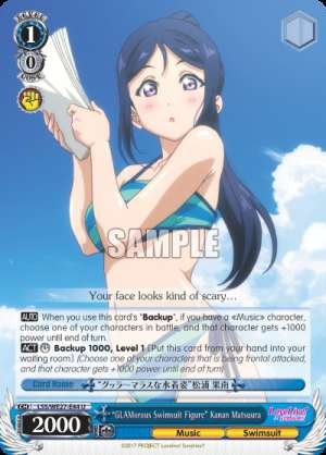 "GLAMorous Swimsuit Figure" Kanan Matsuura