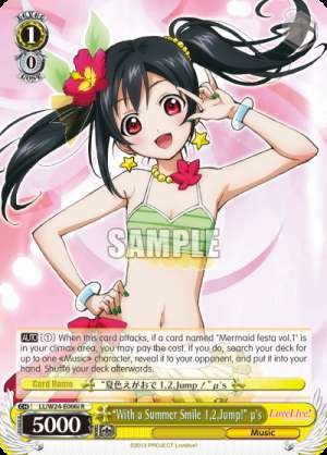 "With a Summer Smile 1,2,Jump!" μ's