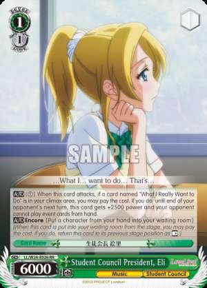 Student Council President, Eli