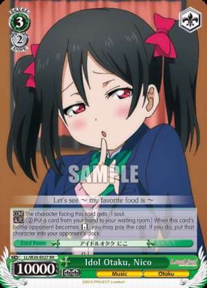 Idol Otaku, Nico