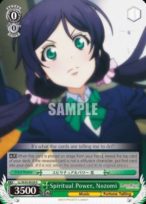 Spiritual Power, Nozomi