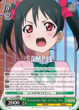 Otonokizaka High 3rd Year, Nico