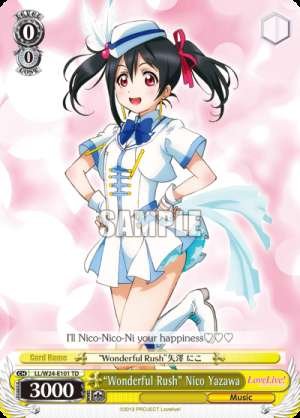 "Wonderful Rush" Nico Yazawa
