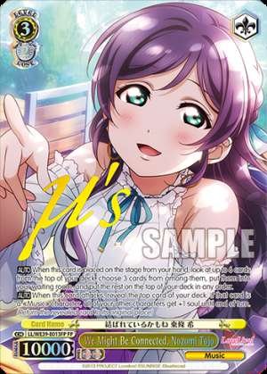 We Might Be Connected, Nozomi Tojo