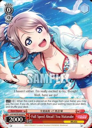 Full Speed Ahead! You Watanabe