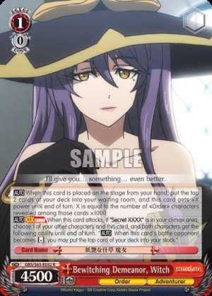 Bewitching Demeanor, Witch