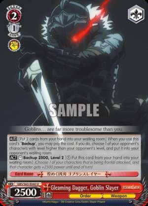 Gleaming Dagger, Goblin Slayer
