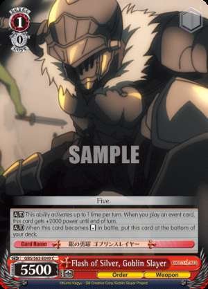 Flash of Silver, Goblin Slayer