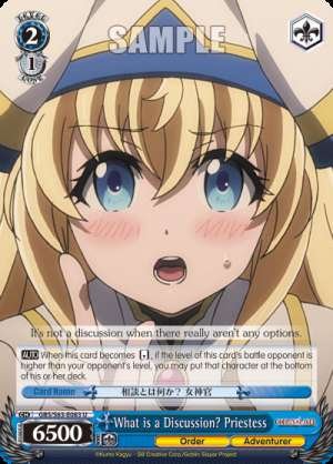 What is a Discussion? Priestess