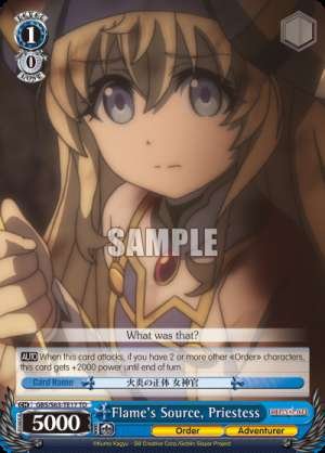 Flame's Source, Priestess