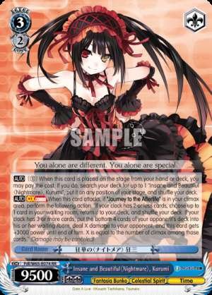 Insane and Beautiful〈Nightmare〉, Kurumi