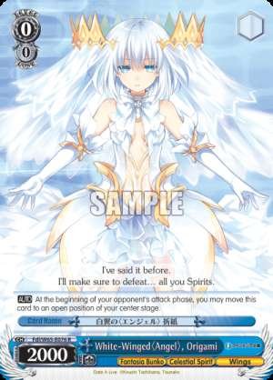 White-Winged〈Angel〉, Origami