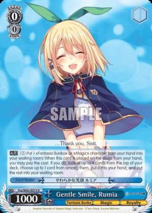 Gentle Smile, Rumia