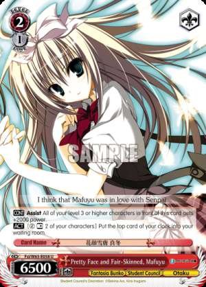 Pretty Face and Fair-Skinned, Mafuyu