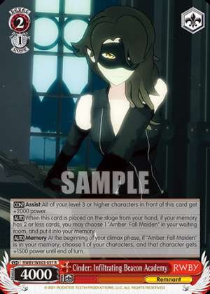 Cinder: Infiltrating Beacon Academy