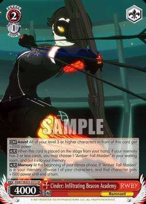 Cinder: Infiltrating Beacon Academy