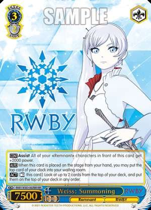 Weiss: Summoning