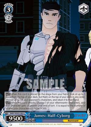 James: Half-Cyborg