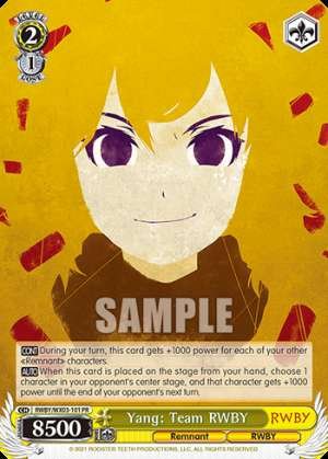 Yang: Team RWBY
