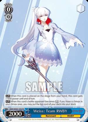 Weiss: Team RWBY