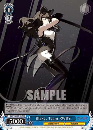 Blake: Team RWBY
