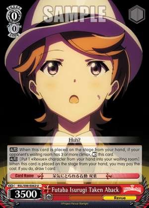Futaba Isurugi Taken Aback