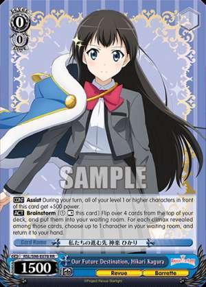 Our Future Destination, Hikari Kagura